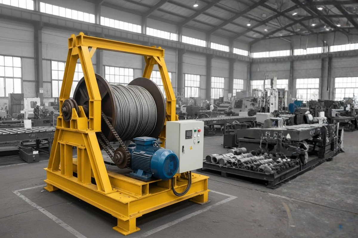 winch machine supplier