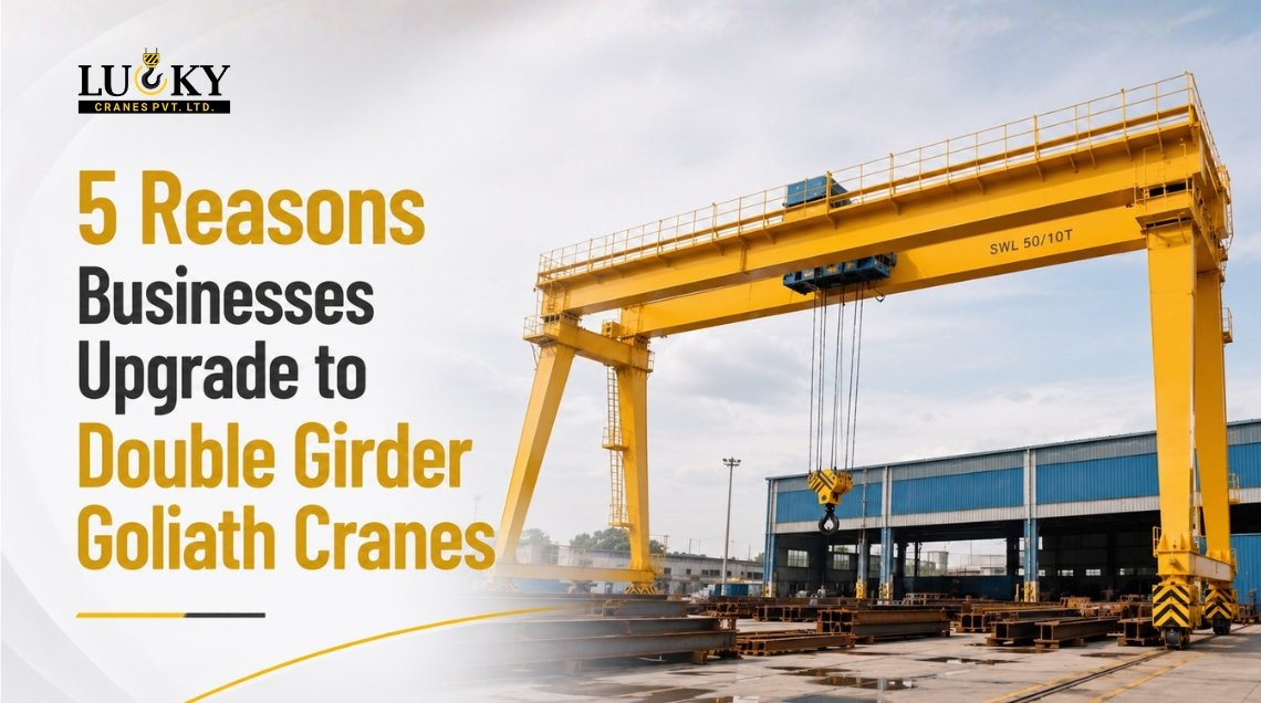5 Reasons Businesses Upgrade to Double Girder Goliath Cranes